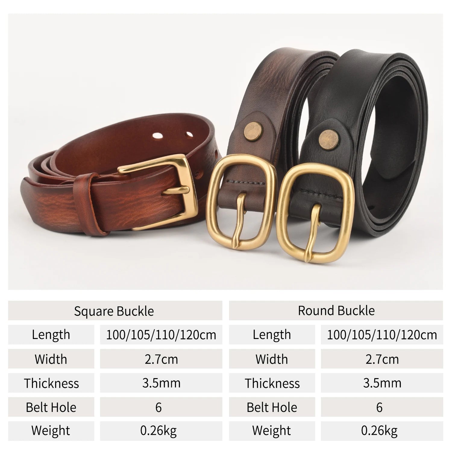 Genuine Leather Belts Copper Mold Women Vegetable Tanned Leather Women Belts Leather Luxury
